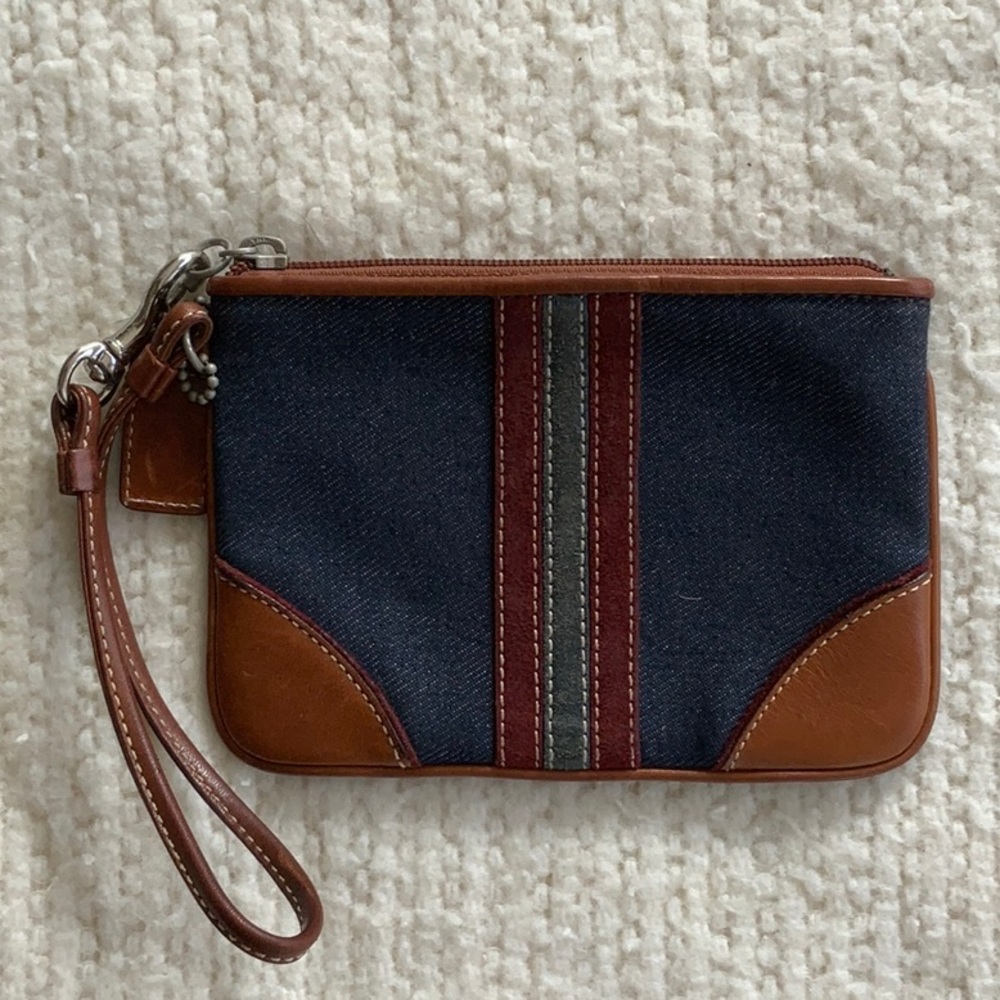Vintage Coach Wristlet